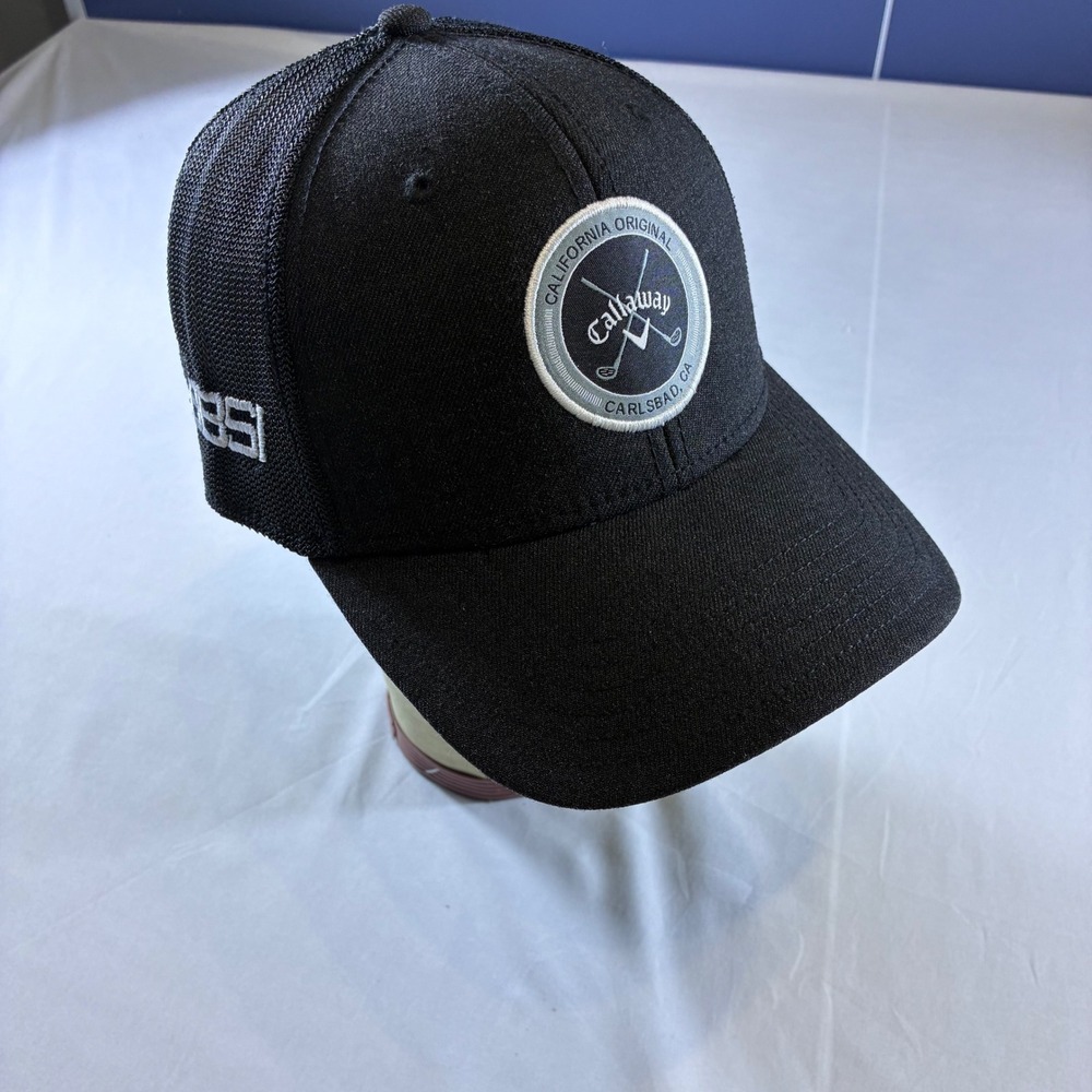 Callaway California Original Trucker Hat Black Snapback Golf Cap 5220016 NWT